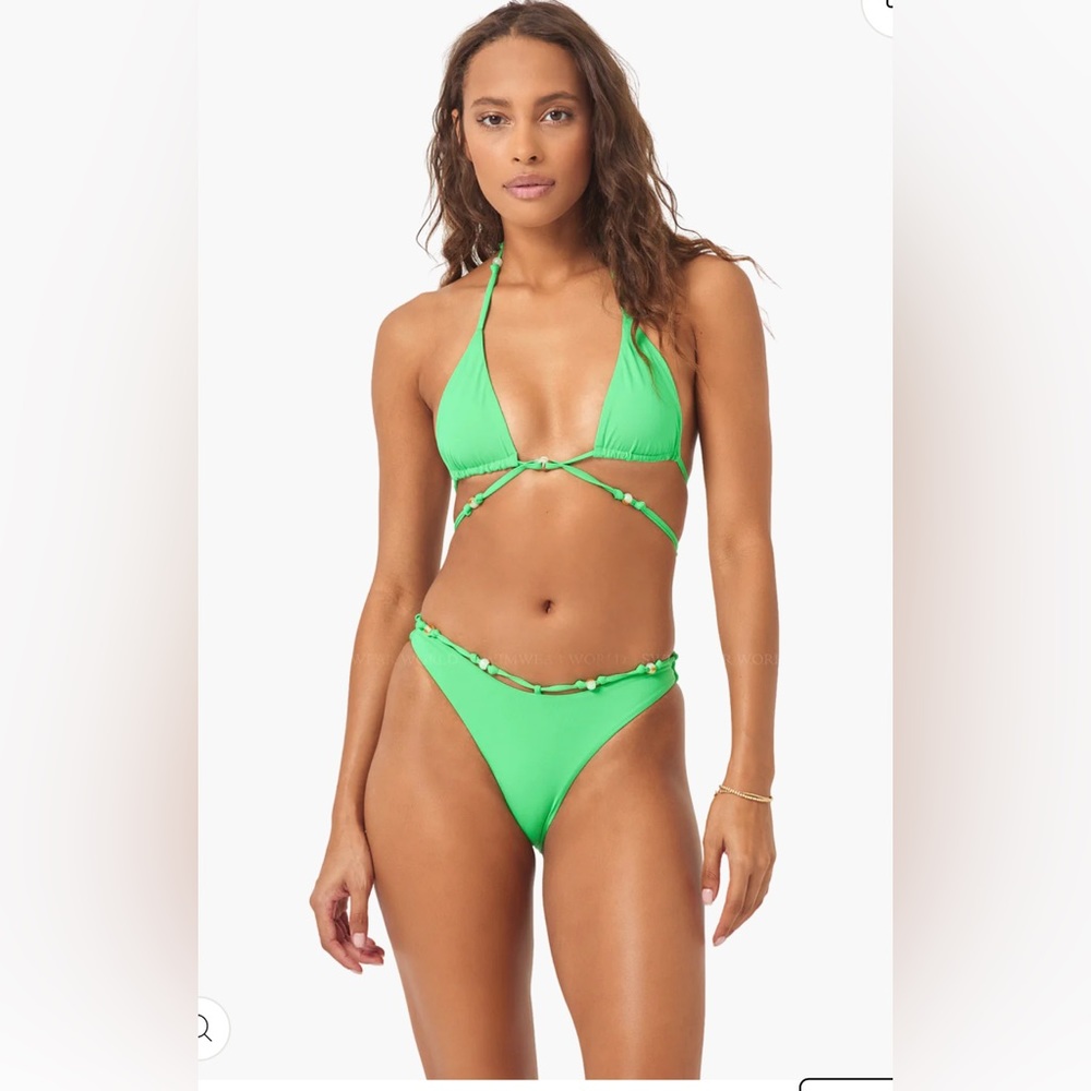 L Space NWT Elliot/Brook Bikini - Green